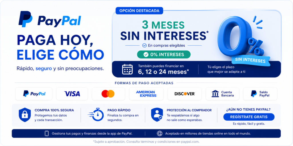 Financiar con PayPal