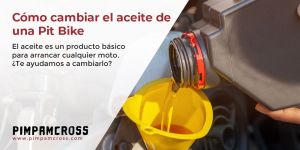 Cómo cambiar el aceite de una Pit Bike