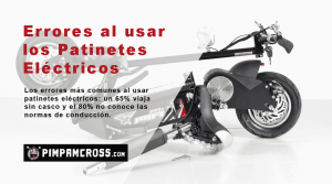 Los errores más comunes al usar los Patinetes Eléctricos